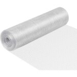Wiltec - grillage de volire acier galvanis ? mailles 6, 3 m hauteur 0, 5 m longueur 5 m fil  0, 5 ...