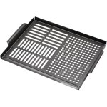 Grille en acier inoxydable 40x29cm maestro mr - 1005
