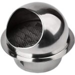 Grille d'aration ronde grille ventilation hotte, conduit arateur d'air grille de ventilation en acier ...