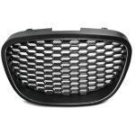 Grille de calandre seat leon 2005 - 2009 look nid abeille noir mat - 28699257