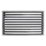 Grille de chemin�e en fonte - -