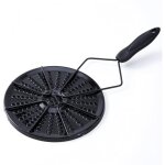 Grille pour cuisini�res � gaz et r�cup�rateurs de chaleur, avec poign�es antid�rapantes