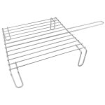 Grille galvanis�e 500 x 500 mm - acier galvanis�, id�ale pour steak, manipulation et nettoyage faciles ...