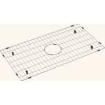 Grille en inox pour �vier kate 1 bac blanc 670x354mm ? protection contre rayures ? compatible �vier cevka007 ...