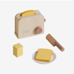 Grille - pain en bois pour enfants diamta sklum couleurs naturelles