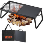 Mophorn - vevor grille pliante 57x28, 5x23 cm gril de feu de camp portable en acier grille de cuisson ... Mophorn - vevor grille pliante 57x28, 5x23 cm gril de feu de camp portable en acier grille de cuisson ...