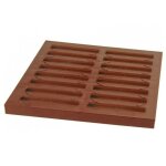 Grille de regard 300300 pvc a15 marron - mx 01776 Grille de regard 300300 pvc a15 marron - mx 01776