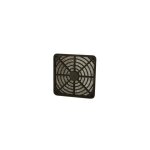 Grille de ventilateur en plastique avec filtre 80x80mm 71. 955 Grille de ventilateur en plastique avec filtre 80x80mm 71. 955