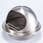 Grille ventilation 120 mm grille aeration inox haute qualité grille aération extérieur avec moustiquaire ... Grille ventilation 120 mm grille aeration inox haute qualité grille aération extérieur avec moustiquaire ...