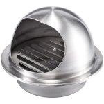 Tuserxln - grille ventilation 120 mm grille aeration inox haute qualit grille aration extrieur avec ...