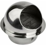 Grille de ventilation 150 mm, grille d'aration en acier inoxydable de haute qualit avec moustiquaire, ...