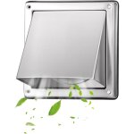Grille de ventilation carrée en acier inoxydable de 100 mm avec couvercle de ventilation à clapet anti ... Grille de ventilation carrée en acier inoxydable de 100 mm avec couvercle de ventilation à clapet anti ...