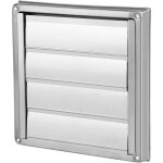 Grille de ventilation, filtre de sortie en acier inoxydable et grille de ventilation carr�e, hotte aspirante ...