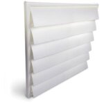 Grille de ventilation pvc 214 x 250mm - vents