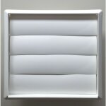 Edm - centrale brico grille d'aration pour vmc blanc, diam. 125