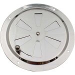 Grille de ventilation rond, ouverture d'a�ration r�glable �vent d'a�ration en acier inox entr�e et �vacuation ...