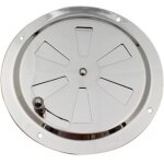 Grille de ventilation rond, ouverture d'a�ration r�glable �vent d'a�ration en acier inox entr�e et �vacuation ...