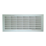 Grille de ventillation - passage : 100 cm2 - h x l : 108 x 254 - nicoll