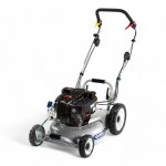 Tondeuse thermique tractée 46cm 190cm³, mulching amélioré, démarrage électrique grin pm46a - instart Tondeuse thermique tractée 46cm 190cm³, mulching amélioré, démarrage électrique grin pm46a - instart