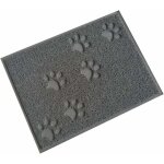 Gris 30 x 40cm tapis pour bac  litire tapis impermable dalimentation / de bac  litire pour chat ...