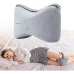 (gris) coussins rel�ve - jambes avec mousse � m�moire de forme homme femmes leg pillow pour dormeurs ...
