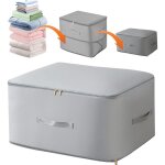 (gris, taille xl (54 x 42 x 60 cm)lot de 1 sacs de rangement � auto compression ultra peu encombrants ...