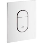 Union ? plaque de commande wc verticale ? double touche ou interrompable ? dimensions 156 x 197 mm ? ...