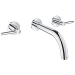 Grohe atrio mitigeur lavabo - m size - 3 trous - chrome