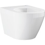 Grohe euro ceramic cuvette wc suspendu compact sans bride en c�ramique avec fixations invisibles, blanc ...