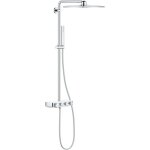 Grohe - colonne de douche avec mitigeur thermostatique blanc euphoria smartcontrol system 310 cube duo ... Grohe - colonne de douche avec mitigeur thermostatique blanc euphoria smartcontrol system 310 cube duo ...