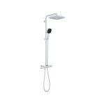 Grohe - colonne de douche avec mitigeur thermostatique - economie d'eau vitalio comfort 250 - chrom ...