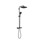 Grohe - colonne de douche avec mitigeur thermostatique - economie d'eau vitalio comfort 250 - noir mat ... Grohe - colonne de douche avec mitigeur thermostatique - economie d'eau vitalio comfort 250 - noir mat ...