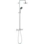 Grohe - colonne de douche thermostatique quickfix 160 mm ronde