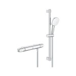 Grohtherm 1000 ensemble de douche - robinet de douche thermostatique - hoh=15cm - avec ensemble de douche ...