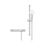 Grohtherm 1000 performance ensemble de douche - robinet de douche thermostatique - avec ensemble de glissière ... Grohtherm 1000 performance ensemble de douche - robinet de douche thermostatique - avec ensemble de glissière ...