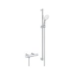 Grohtherm 800 cosmopolitan mitigeur douche comfort - 90cm - chrome - grohe Grohtherm 800 cosmopolitan mitigeur douche comfort - 90cm - chrome - grohe