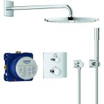Grohe - grohtherm - set de douche rainshower cosmopolitan 310 avec robinet de douche thermostatique encastr, ...
