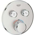 Grohe - grohtherm smartcontrol - mitigeur thermostatique encastré de douche, 2 sorties, supersteel 29119dc0 ... Grohe - grohtherm smartcontrol - mitigeur thermostatique encastré de douche, 2 sorties, supersteel 29119dc0 ...