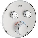 Grohe - grohtherm smartcontrol - mitigeur thermostatique encastré de douche, 2 sorties, supersteel 29119dc0 ... Grohe - grohtherm smartcontrol - mitigeur thermostatique encastré de douche, 2 sorties, supersteel 29119dc0 ...