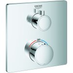 Grohe - grohtherm - mitigeur thermostatique de douche encastr pour 2 sorties, chrome 24079000