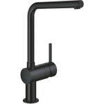 Mitigeur �vier cuisine minta bec l phantom black 31375kf0 - grohe