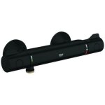 Grohe - mitigeur thermostatique de douche ap grohtherm 800, saillie 73 mm, noir mat Grohe - mitigeur thermostatique de douche ap grohtherm 800, saillie 73 mm, noir mat