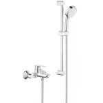 New tempesta cosmopolitan 100 ensemble de douche 2 jets + mitigeur monocommande bain / douche, chrome ...