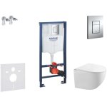 Rapid sl - set bti - support, cuvette gaia et abattant softclose, plaque de dclenchement skate cosmopolitan, ...