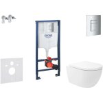 Rapid sl - set de bti - support, cuvette oudee vortex et abattant softclose, plaque de dclenchement ...