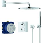 Grohe - grohtherm - set de douche rainshower cosmopolitan 310 avec robinet de douche thermostatique encastr�, ...