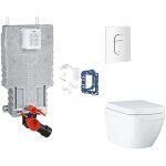 Grohe uniset - set bti - support, cuvette, abattant softclose et plaque de dclenchement arena cosmopolitan ...
