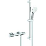Grohtherm 1000 performance ensemble de douche - mitigeur thermostatique - avec rosaces - avec ensemble ...