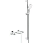 Grohtherm 1000 ensemble de douche - robinet de douche thermostatique - avec ensemble de douche - 90cm ...