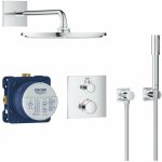 Grohe - grohtherm - set de douche rainshower cosmopolitan 310 avec robinet de douche thermostatique encastr�, ...